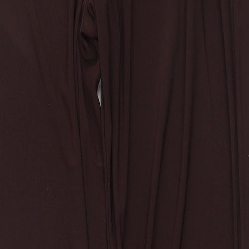 Anthony Womens Brown  Polyester Jegging Trousers Size M L29 in Regular