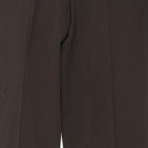 Autonomy Womens Brown  Polyester Trousers  Size 12 L29 in Regular