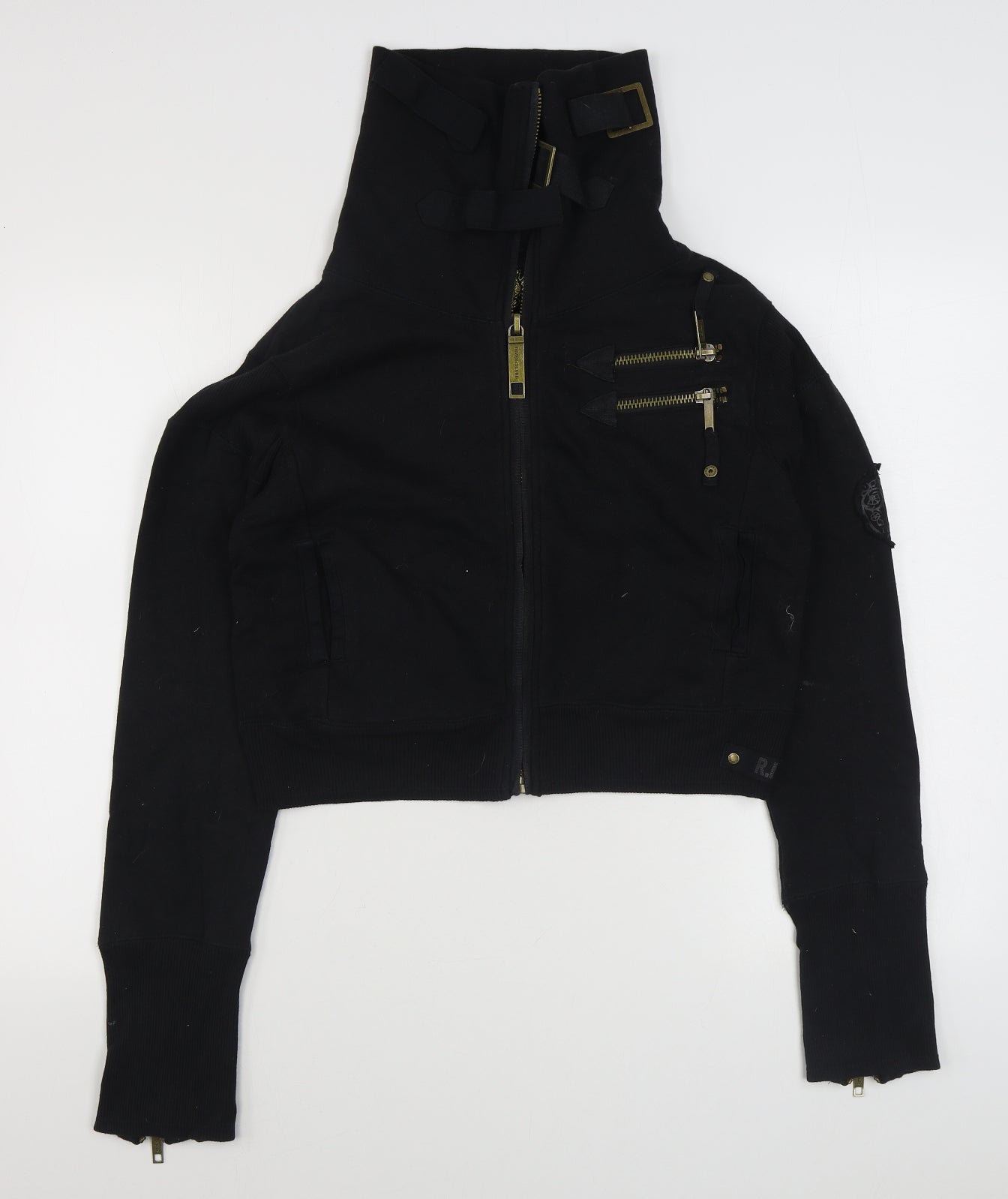 River Island Womens Black   Jacket  Size 16  Zip