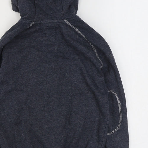 Hay Wire Boys Blue  Cotton Full Zip Hoodie Size 6-7 Years  Zip