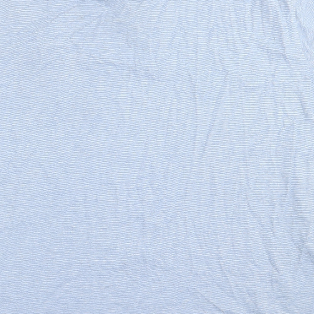 Primark Mens Blue  Cotton  Polo Size XL Collared Button