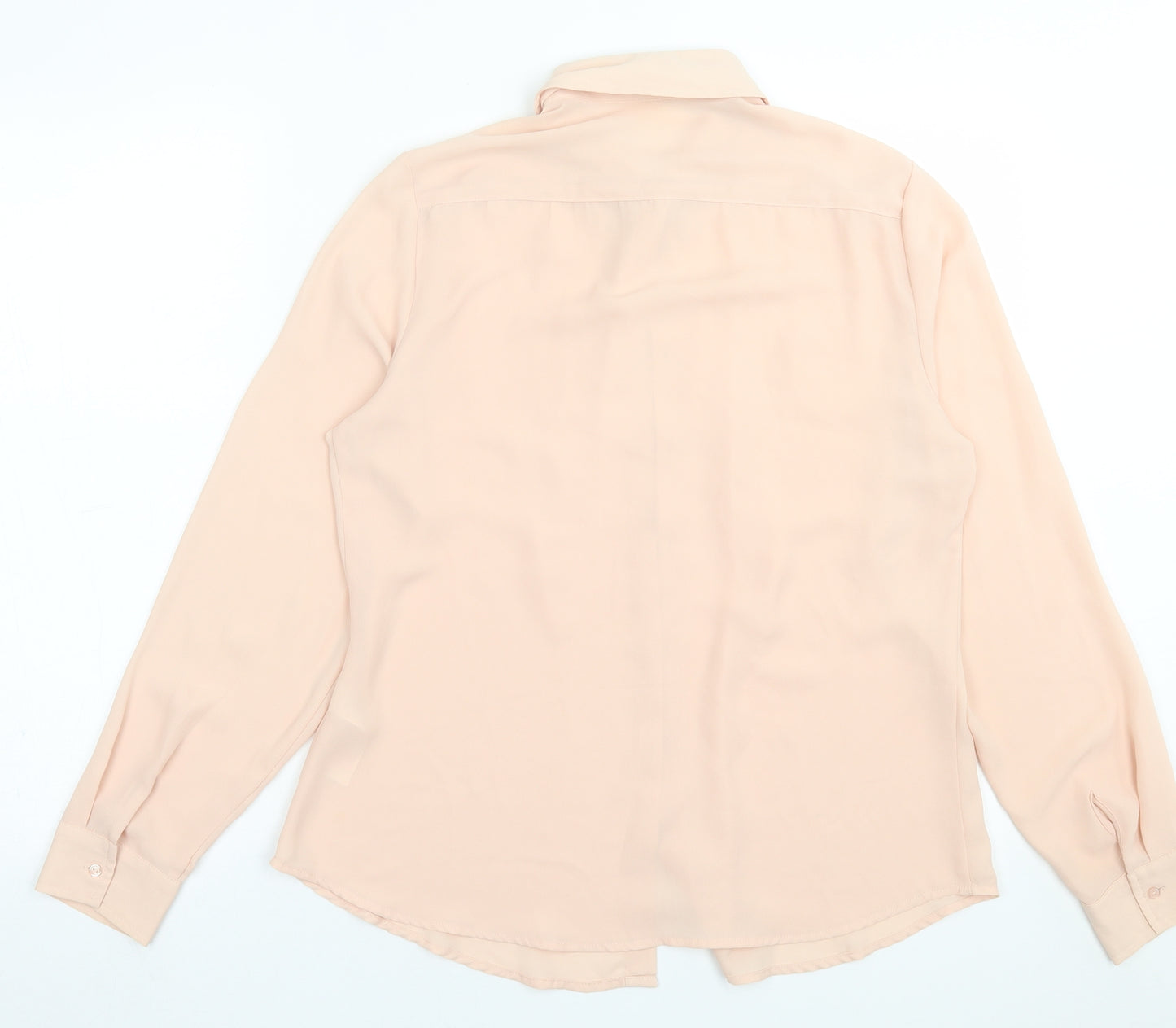 Atmosphere Womens Pink  Polyester Basic Button-Up Size 14 Collared