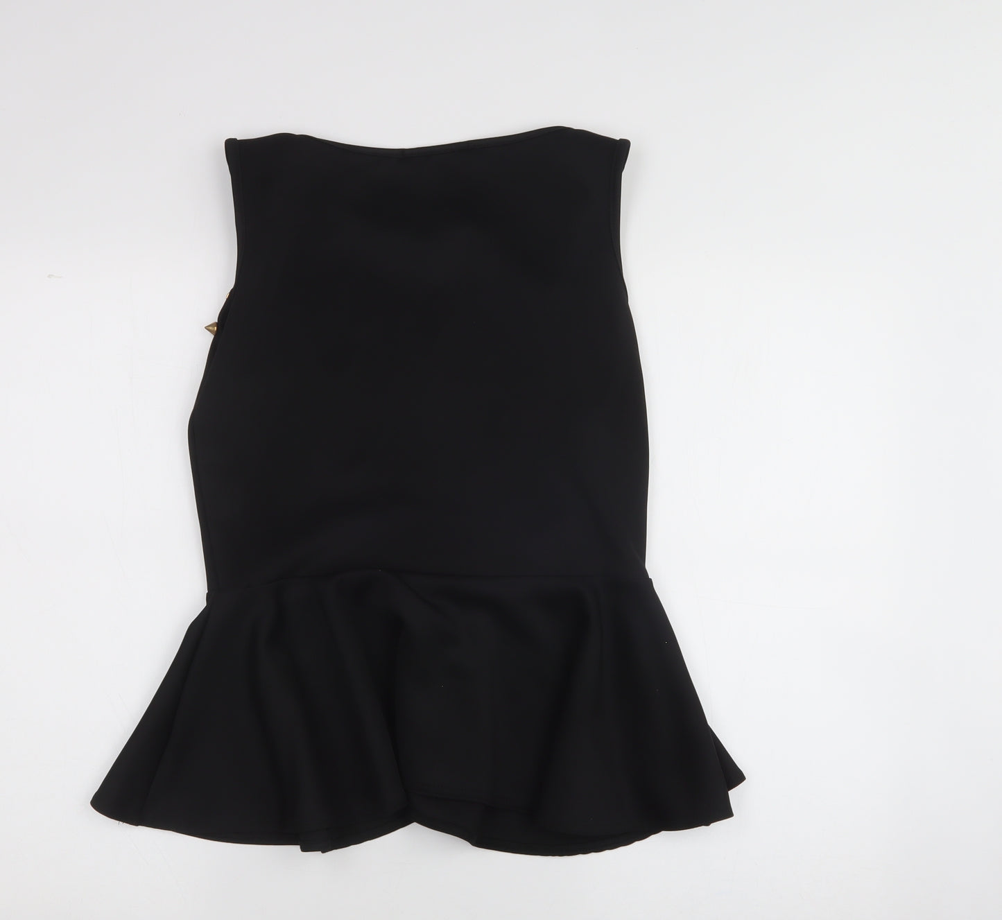 body casual  Womens Black  Polyester Skater Dress  Size S  Crew Neck
