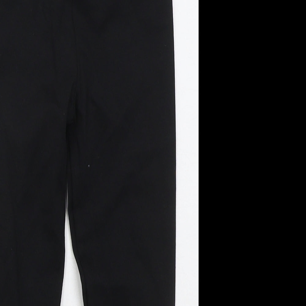 Dunnes Girls Black  Cotton Carrot Trousers Size 3 Years  Regular