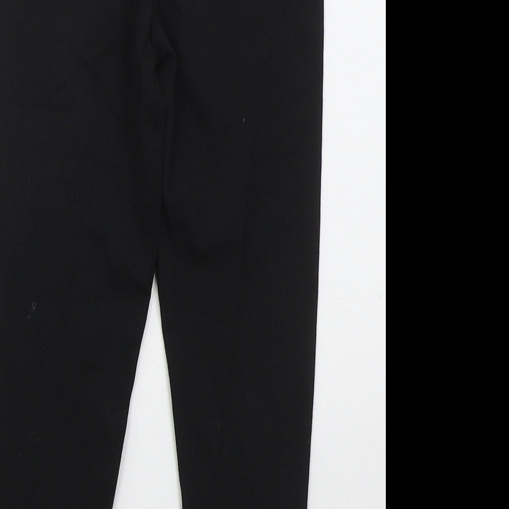 Dunnes Girls Black  Cotton Carrot Trousers Size 3 Years  Regular