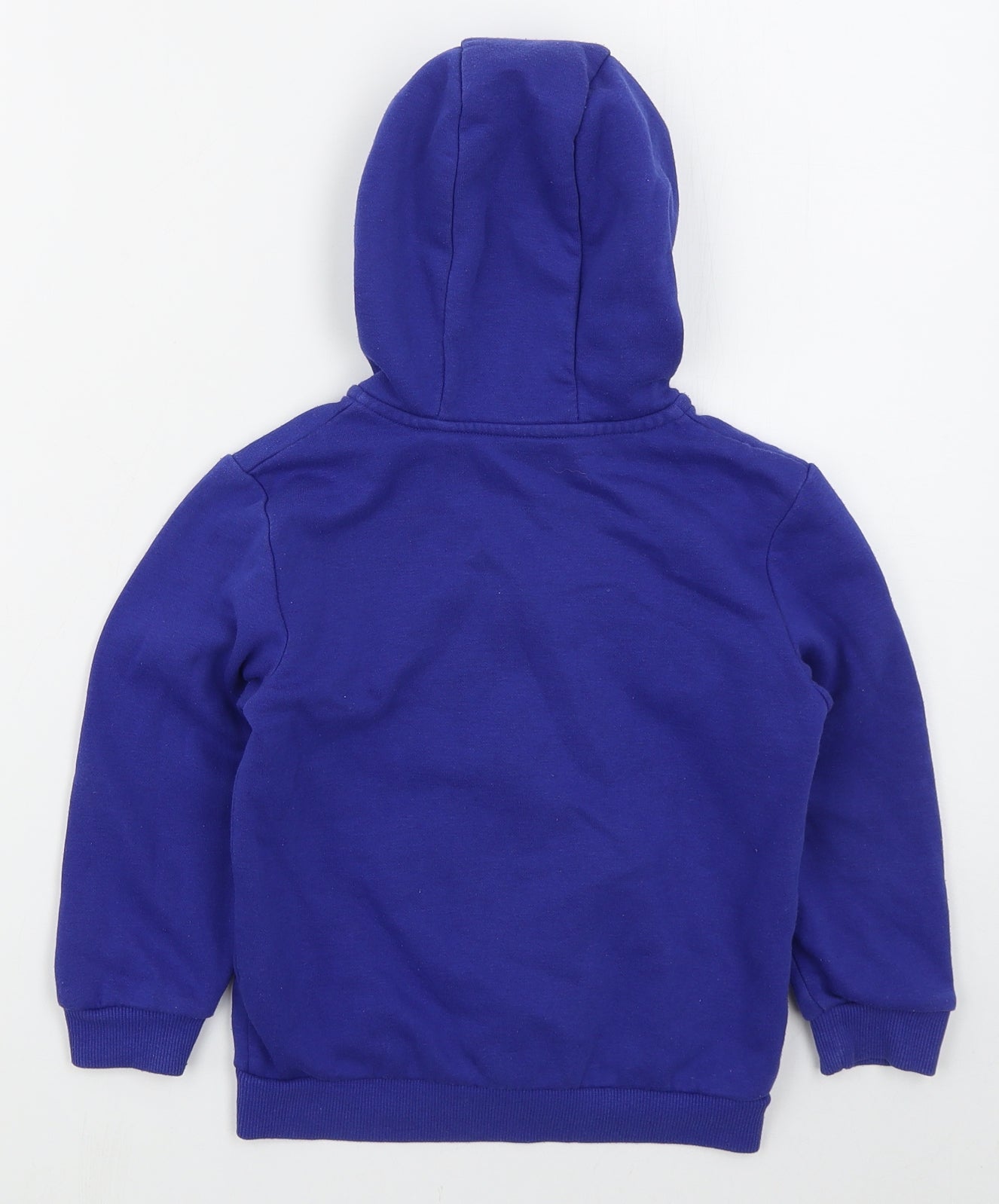 Dunnes Boys Blue  Cotton Full Zip Hoodie Size 5 Years  Zip