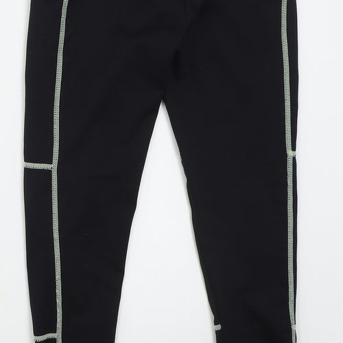 Dunnes Girls Black  Polyester Carrot Trousers Size 8-9 Years  Regular  - Better Faster Stronger