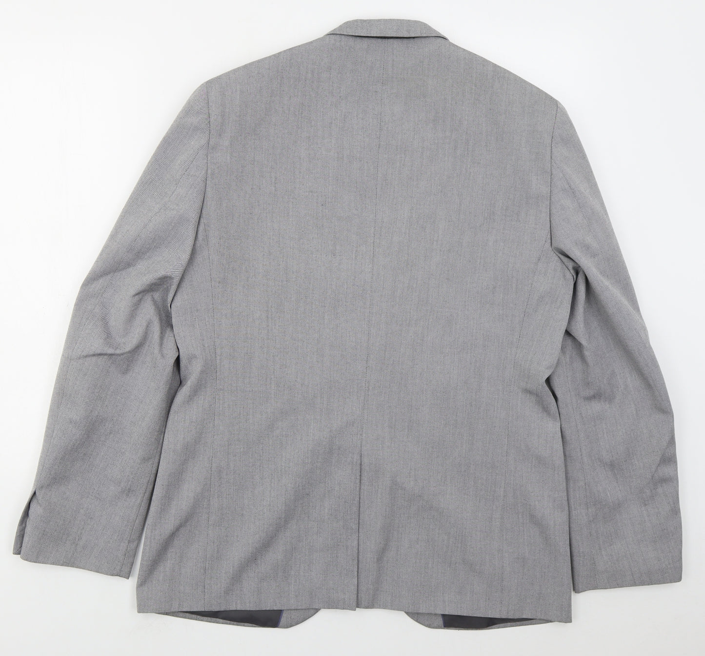 Taylor & Wright Mens Grey  Polyester Jacket Suit Jacket Size 42