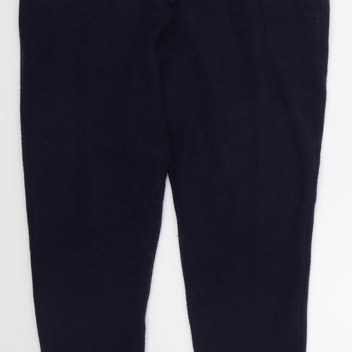 Zara Womens Blue  Viscose Sweatpants Trousers Size M L27 in Regular Drawstring