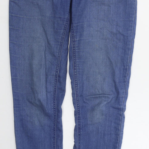 H&M Womens Blue  Cotton Jegging Jeans Size 8 L29 in Regular