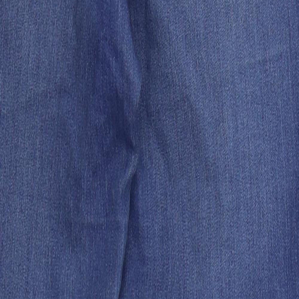 H&M Womens Blue  Cotton Jegging Jeans Size 8 L29 in Regular