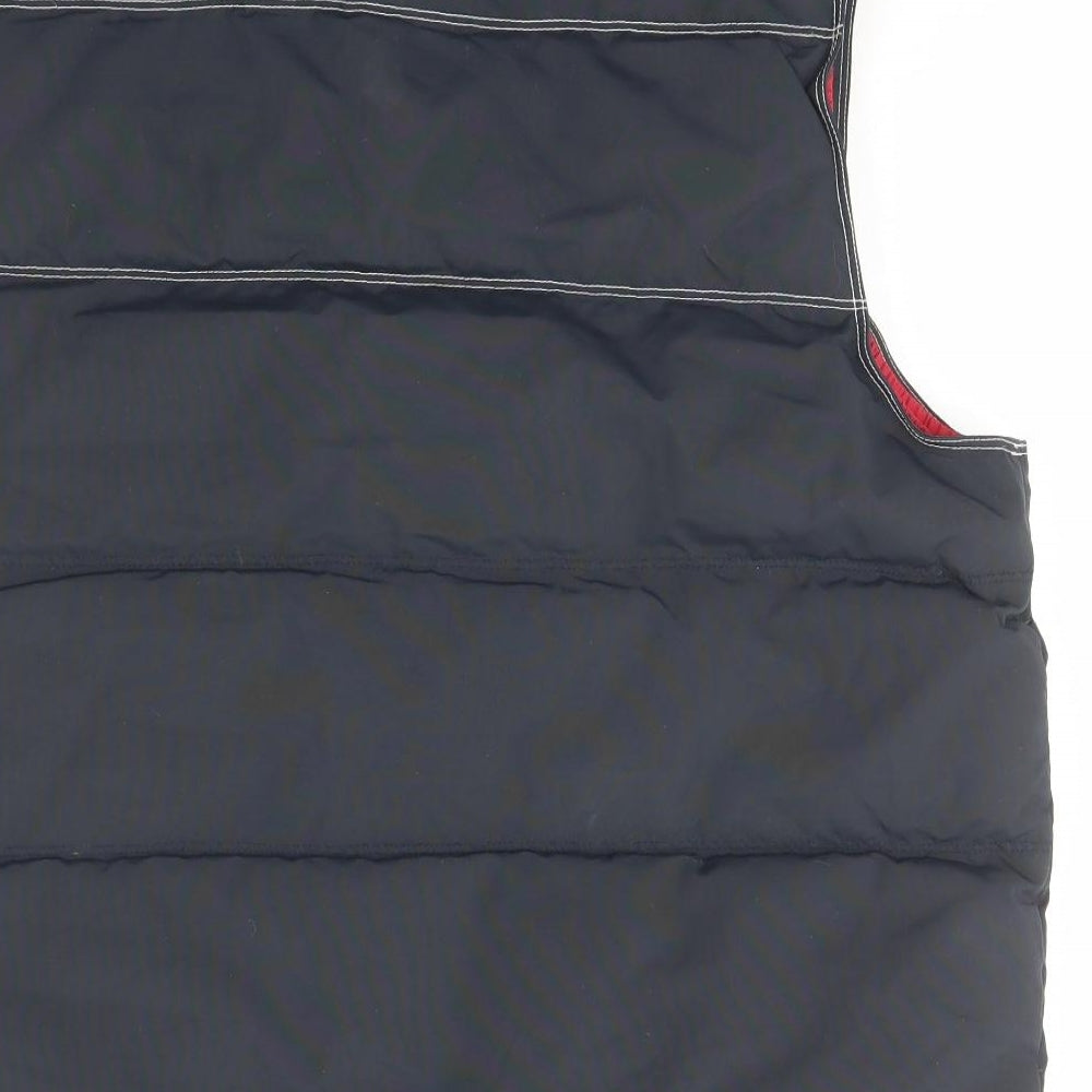 Crew Mens Blue   Gilet Coat Size XL  Zip