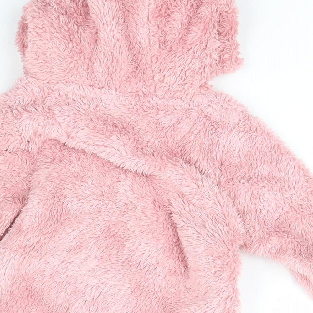 NEXT Baby Pink  Polyester Full Zip Jumper Size 3-6 Months