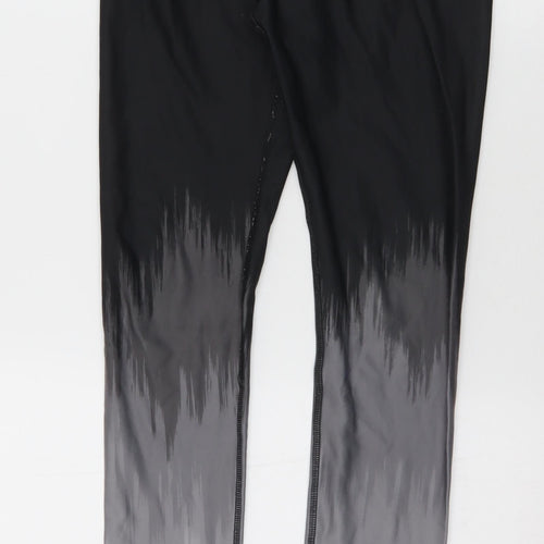 RBX Womens Black Ombré Polyester Capri Leggings Size S L28 in Regular