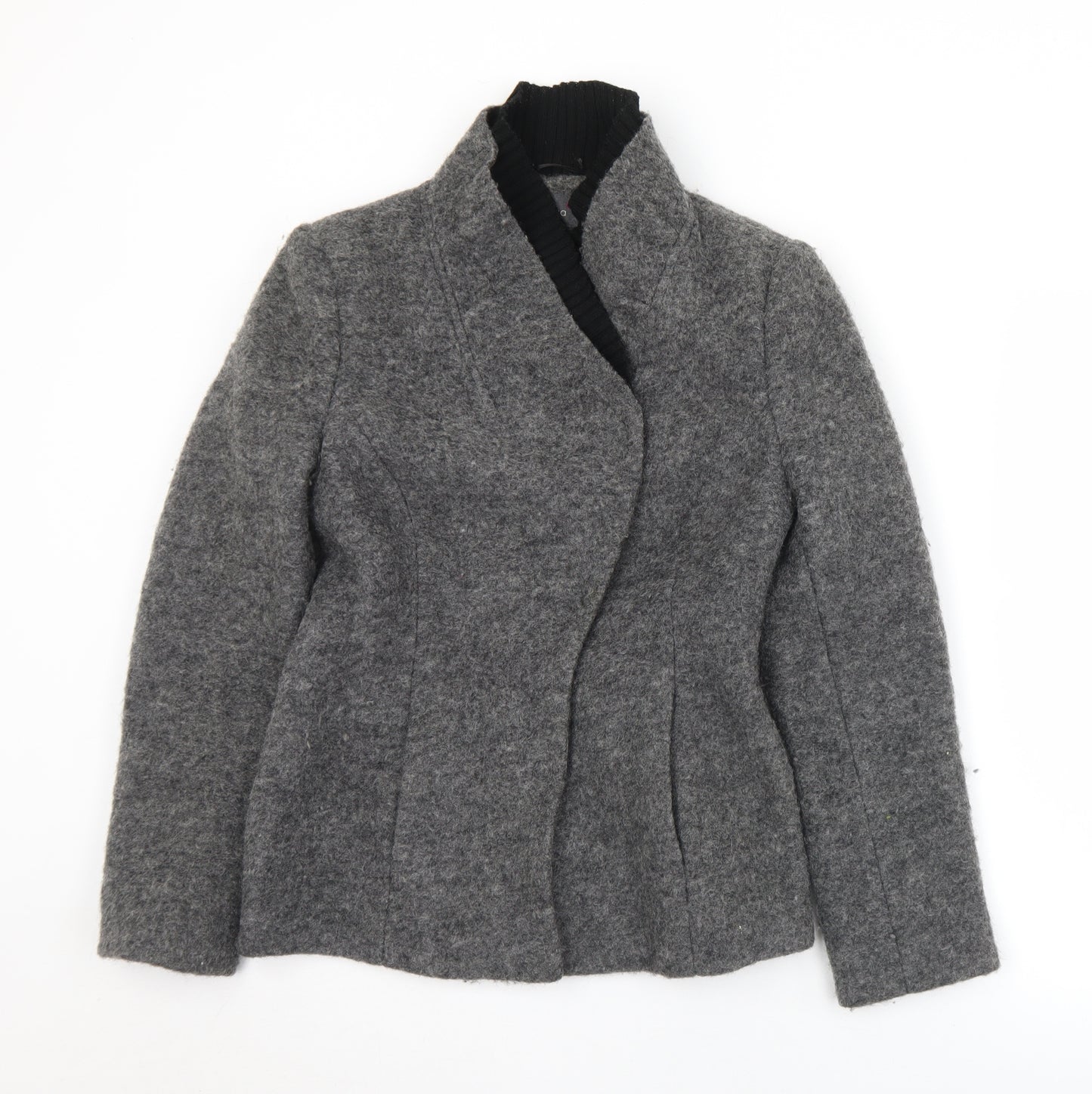 Marks and Spencer Womens Grey   Jacket  Size 8  Snap