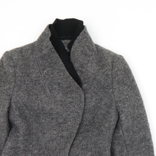 Marks and Spencer Womens Grey   Jacket  Size 8  Snap