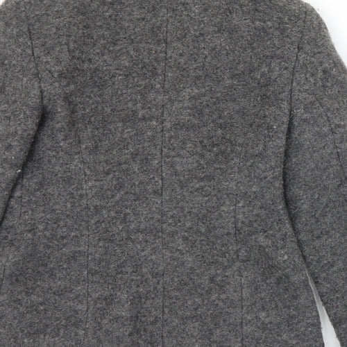 Marks and Spencer Womens Grey   Jacket  Size 8  Snap