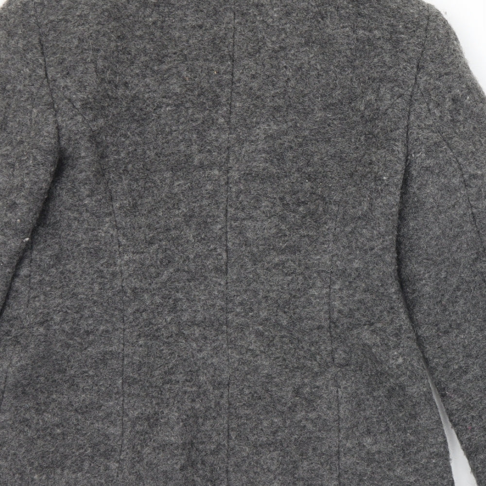 Marks and Spencer Womens Grey   Jacket  Size 8  Snap