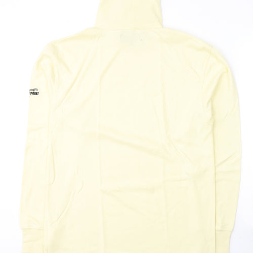 Cypress Point Mens Yellow  Polyester Pullover Sweatshirt Size L