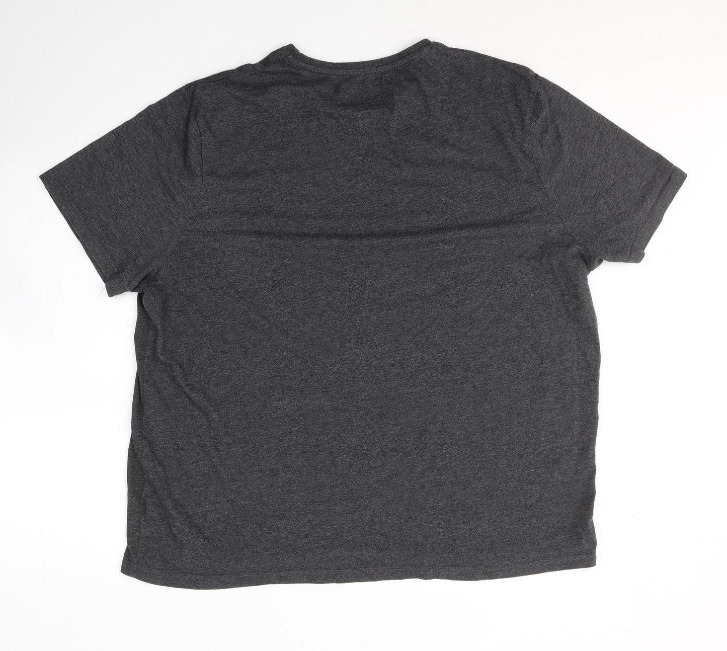Star Wars Mens Grey  Cotton  T-Shirt Size 3XL Round Neck