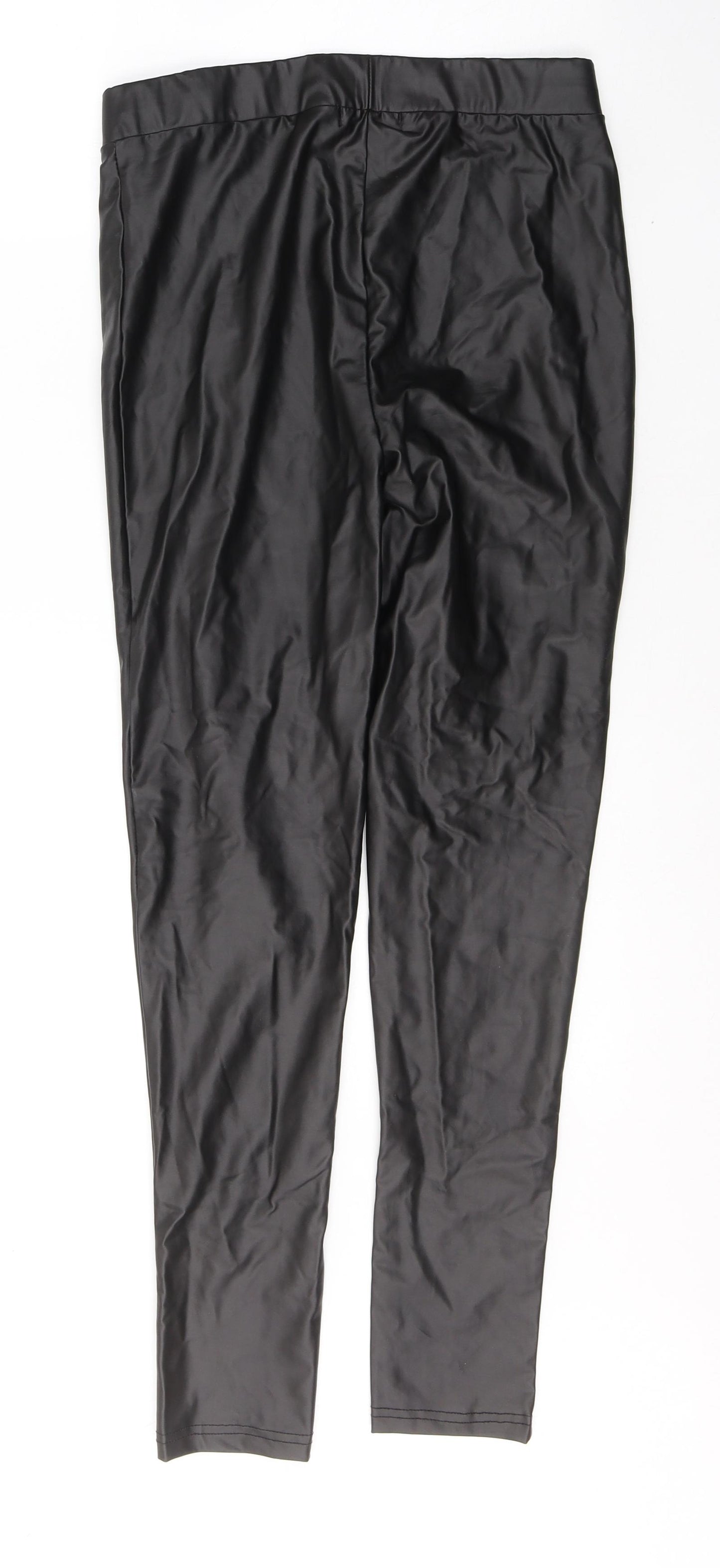 Primark Womens Black  Polyester Jegging Leggings Size S L27 in