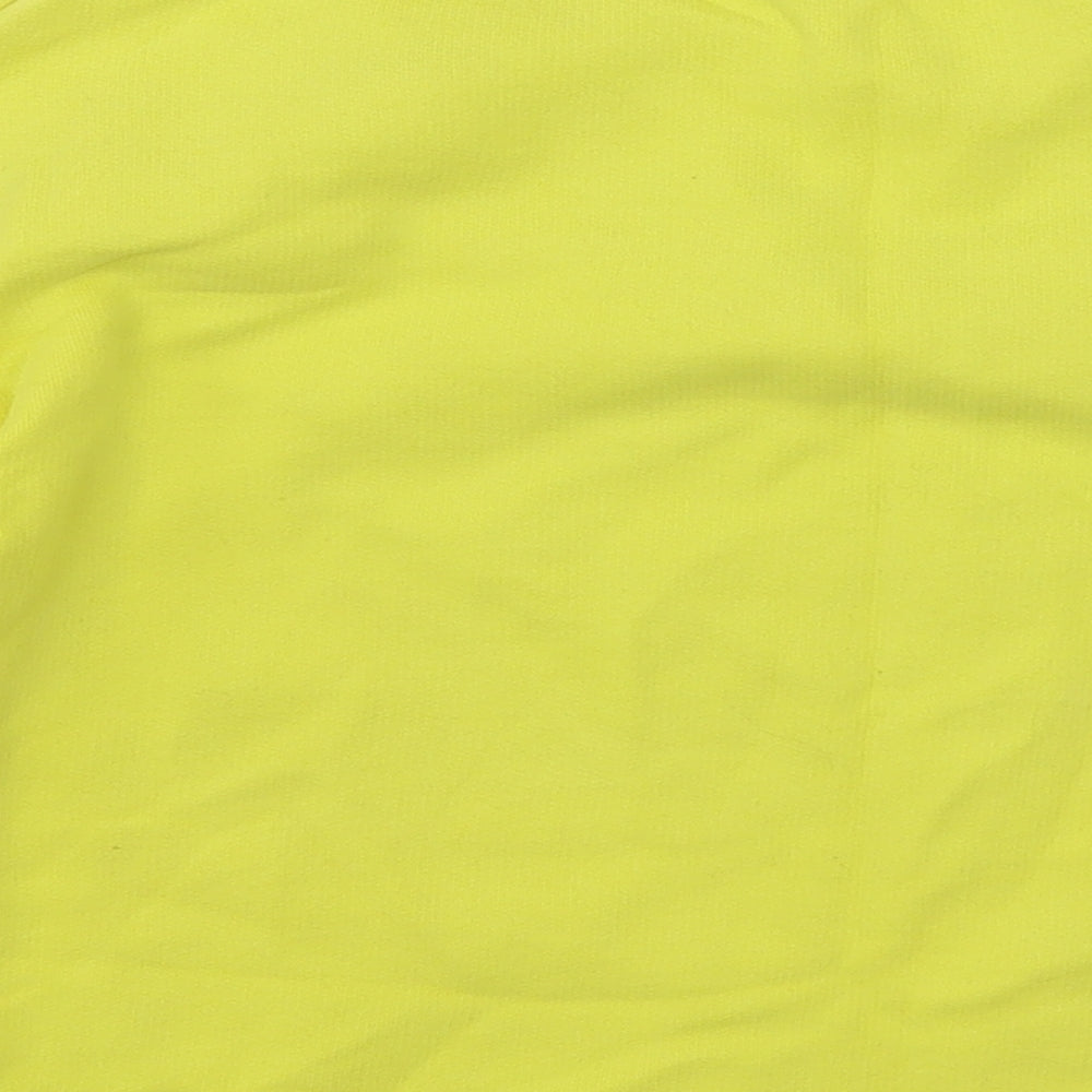 NEXT Girls Yellow  Cotton Pullover Sweatshirt Size 7 Years