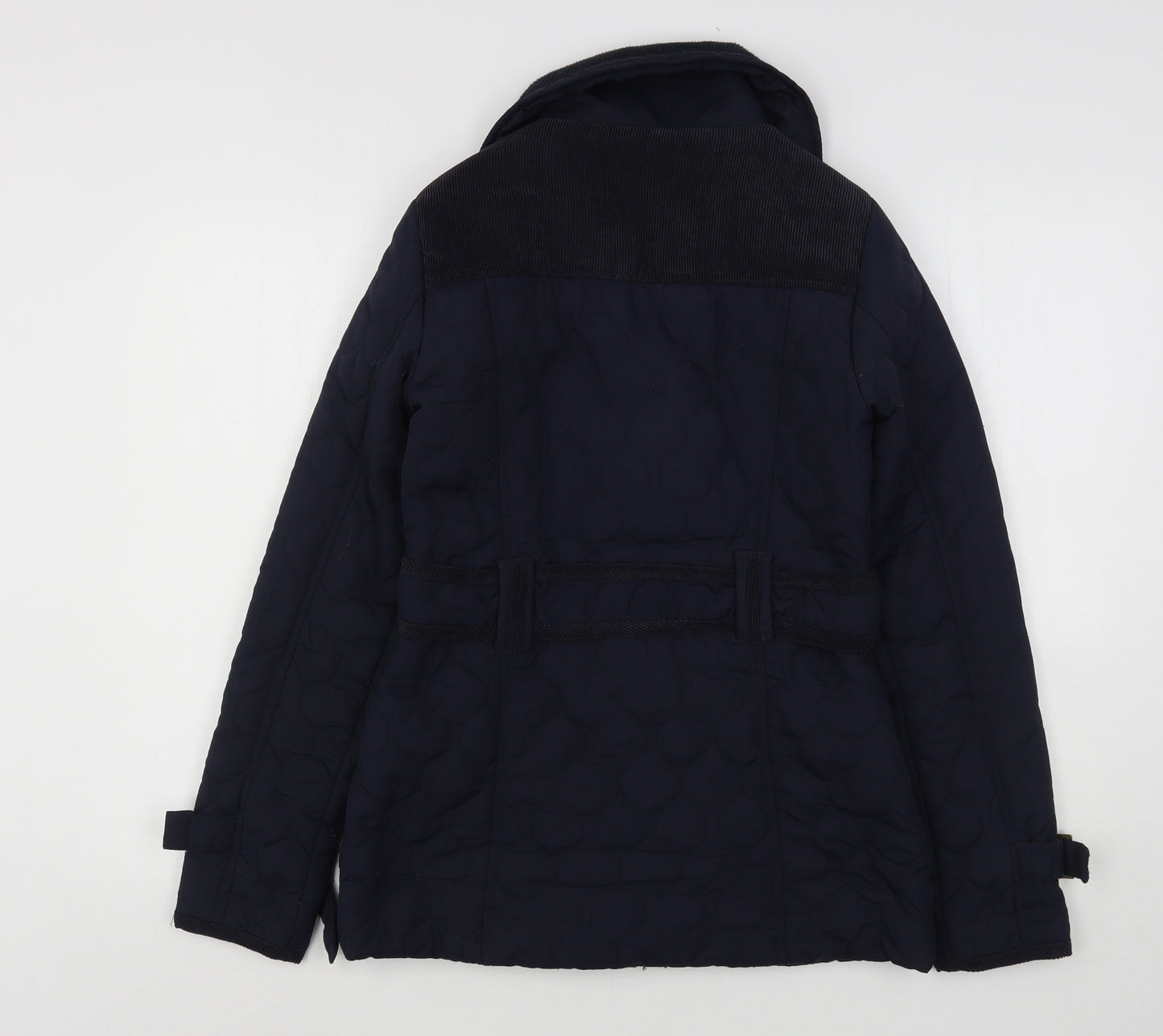Brave Soul Womens Blue   Quilted Coat Size 8