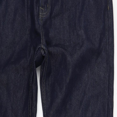 George Mens Blue  Cotton Straight Jeans Size 36 L33 in Regular