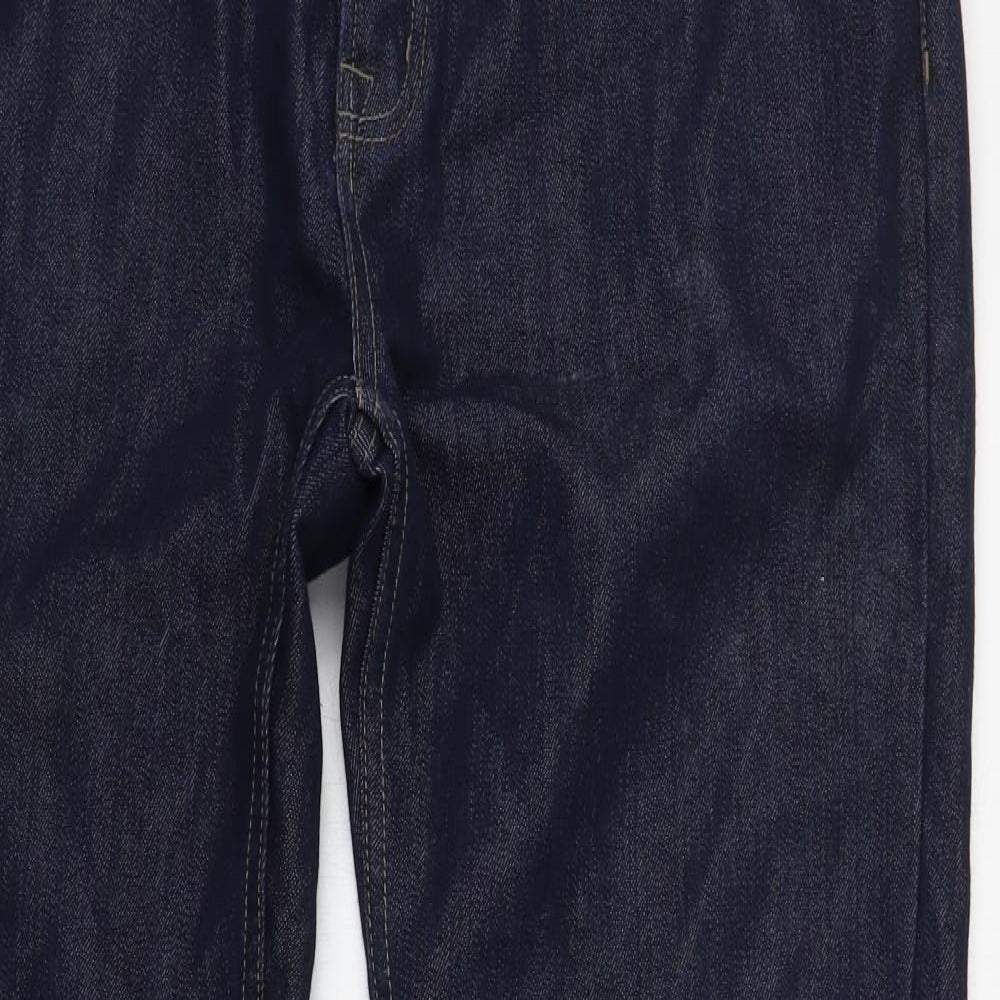 George Mens Blue  Cotton Straight Jeans Size 36 L33 in Regular