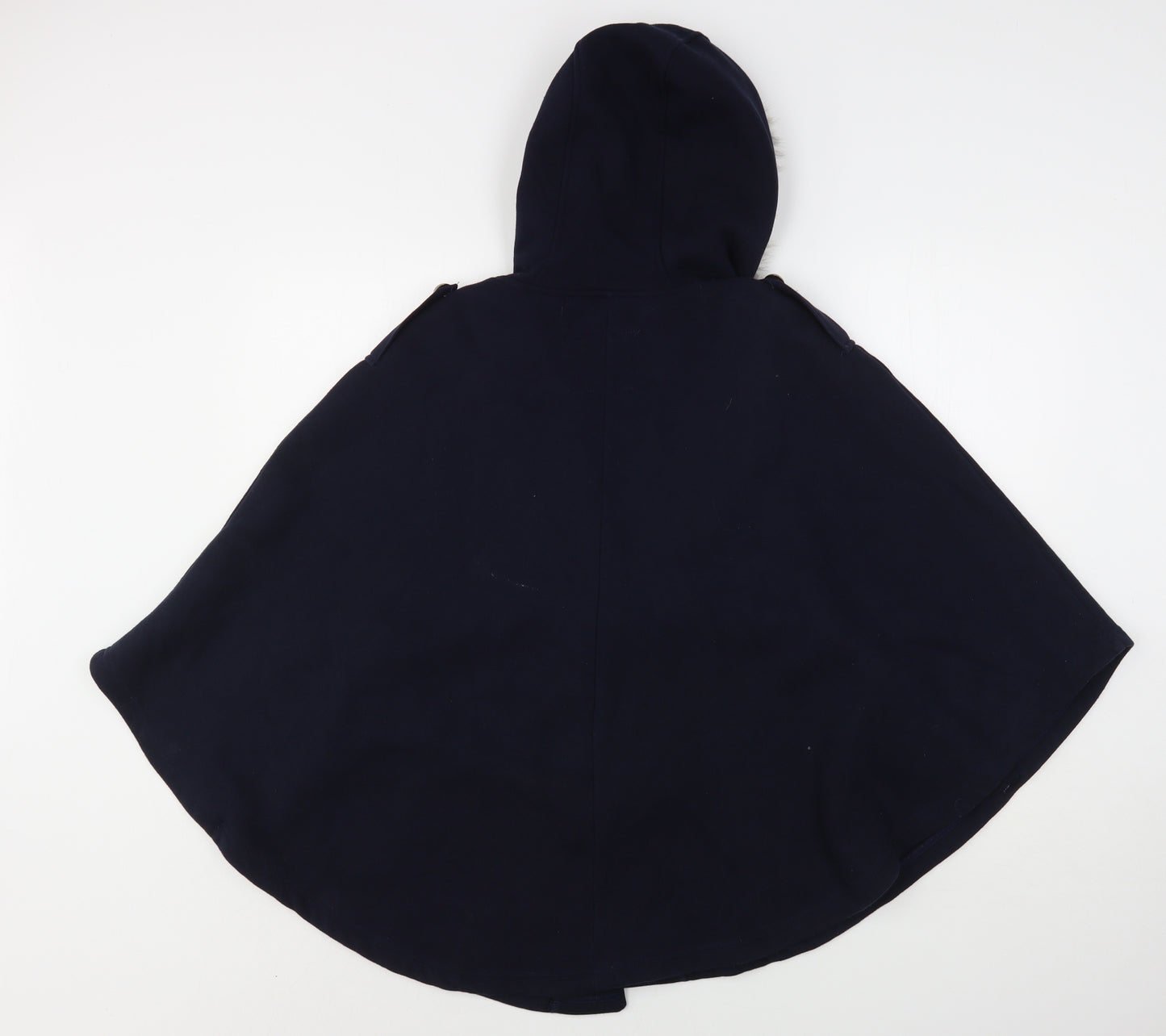 Atmosphere Womens Blue  Cotton Cape Hoodie Size 8
