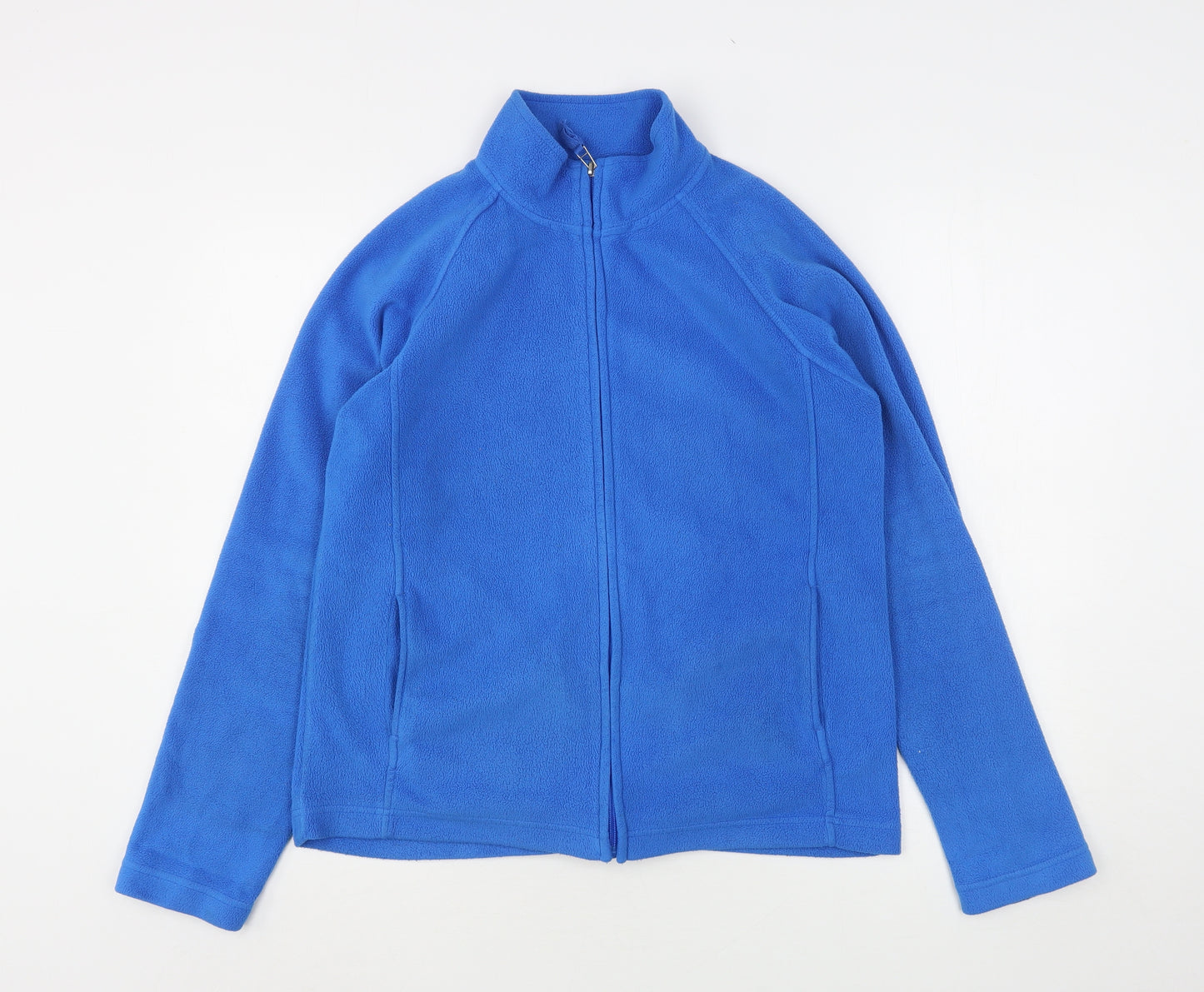 Dunnes Stores Womens Blue  Polyester Full Zip Sweatshirt Size 16