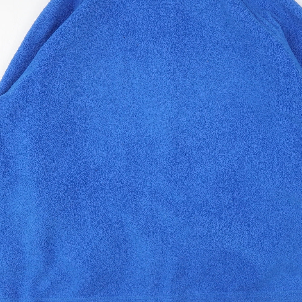 Dunnes Stores Womens Blue  Polyester Full Zip Sweatshirt Size 16