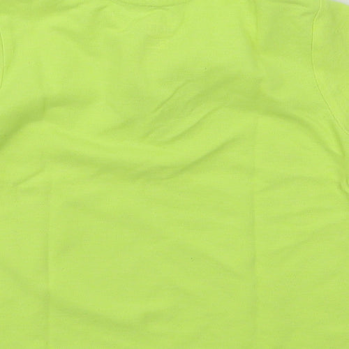 F&F Boys Green  Cotton Basic Polo Size 2-3 Years Collared