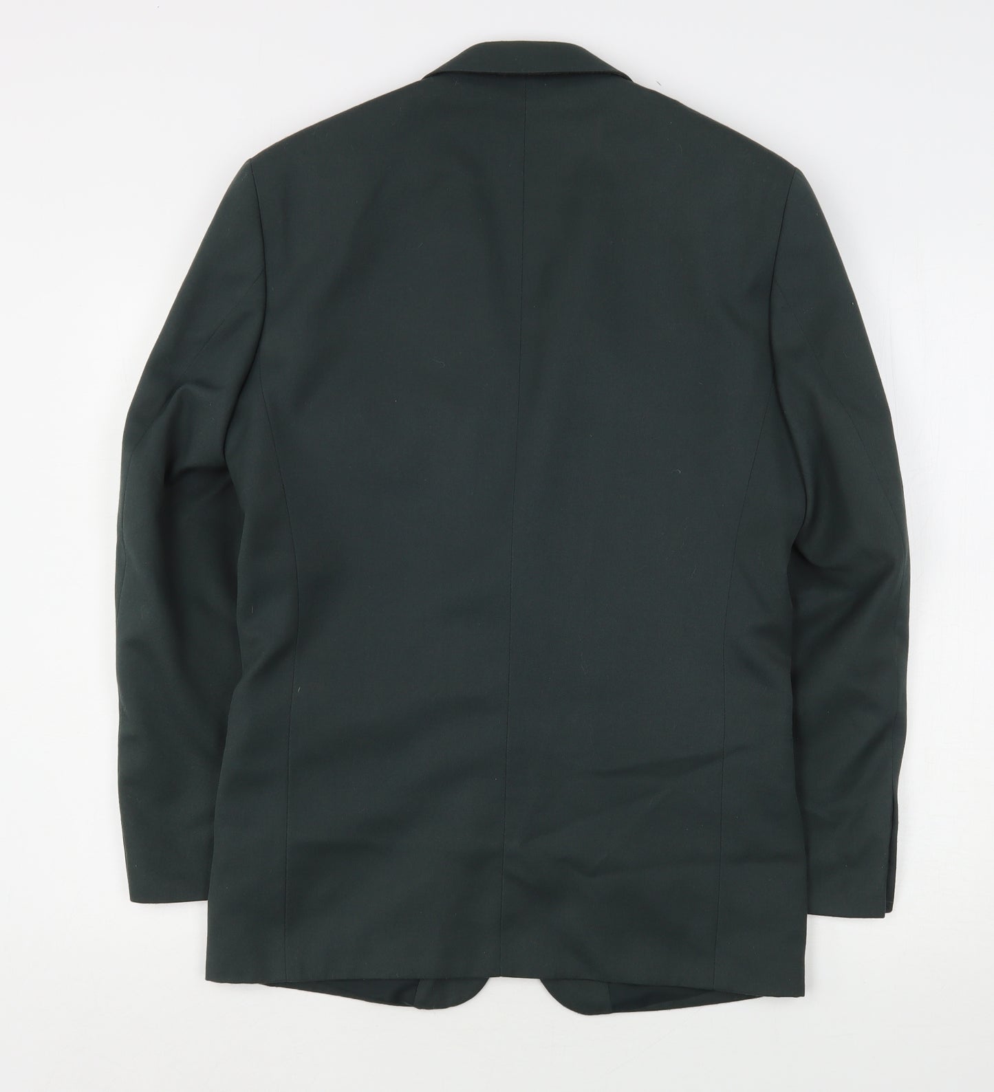 Modern Classic Mens Green  Polyester Jacket Suit Jacket Size 36