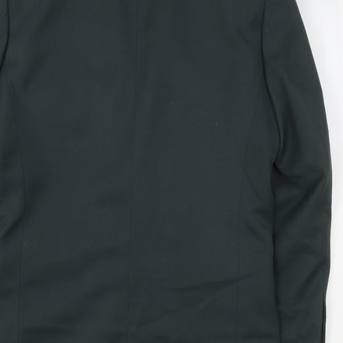 Modern Classic Mens Green  Polyester Jacket Suit Jacket Size 36