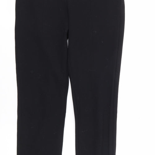 Marks and Spencer Womens Black  Viscose Capri Leggings Size 8 L26 in
