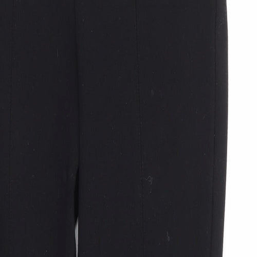 Marks and Spencer Womens Black  Viscose Capri Leggings Size 8 L26 in