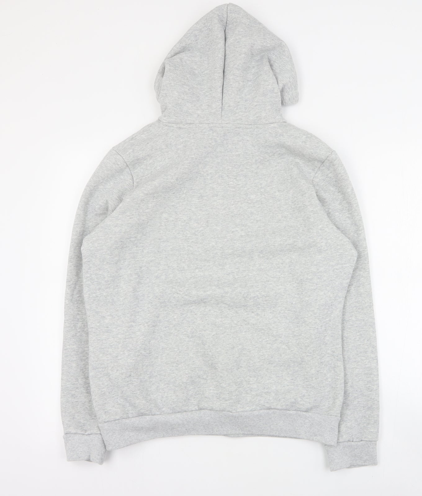 PUMA Womens Grey  Cotton Pullover Hoodie Size L  Pullover