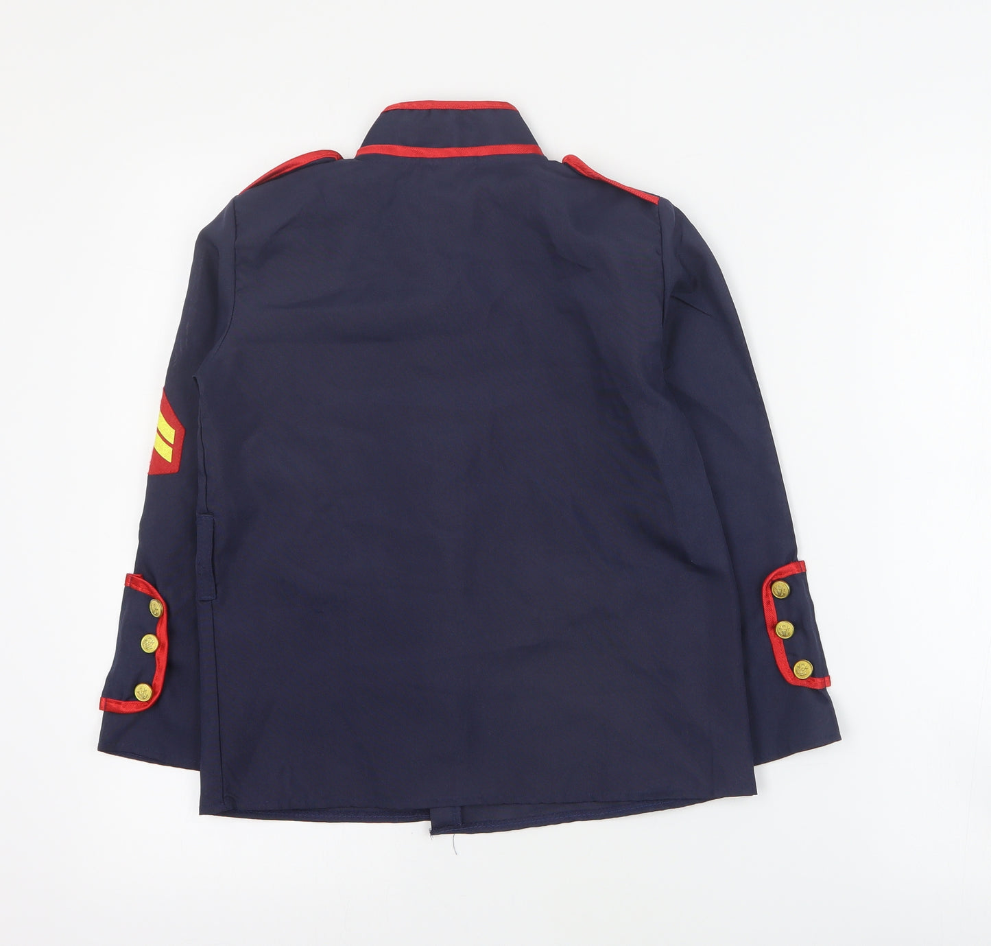 Bristol Novelty Boys Blue   Jacket  Size 7-8 Years  Hook & Loop - Fancy dress