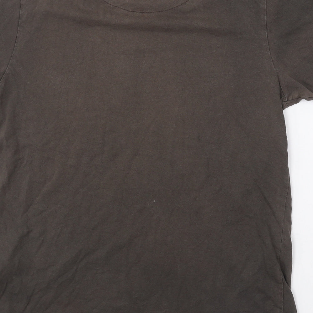 Debenhams Mens Brown  Cotton  T-Shirt Size M Round Neck  - Thundercats
