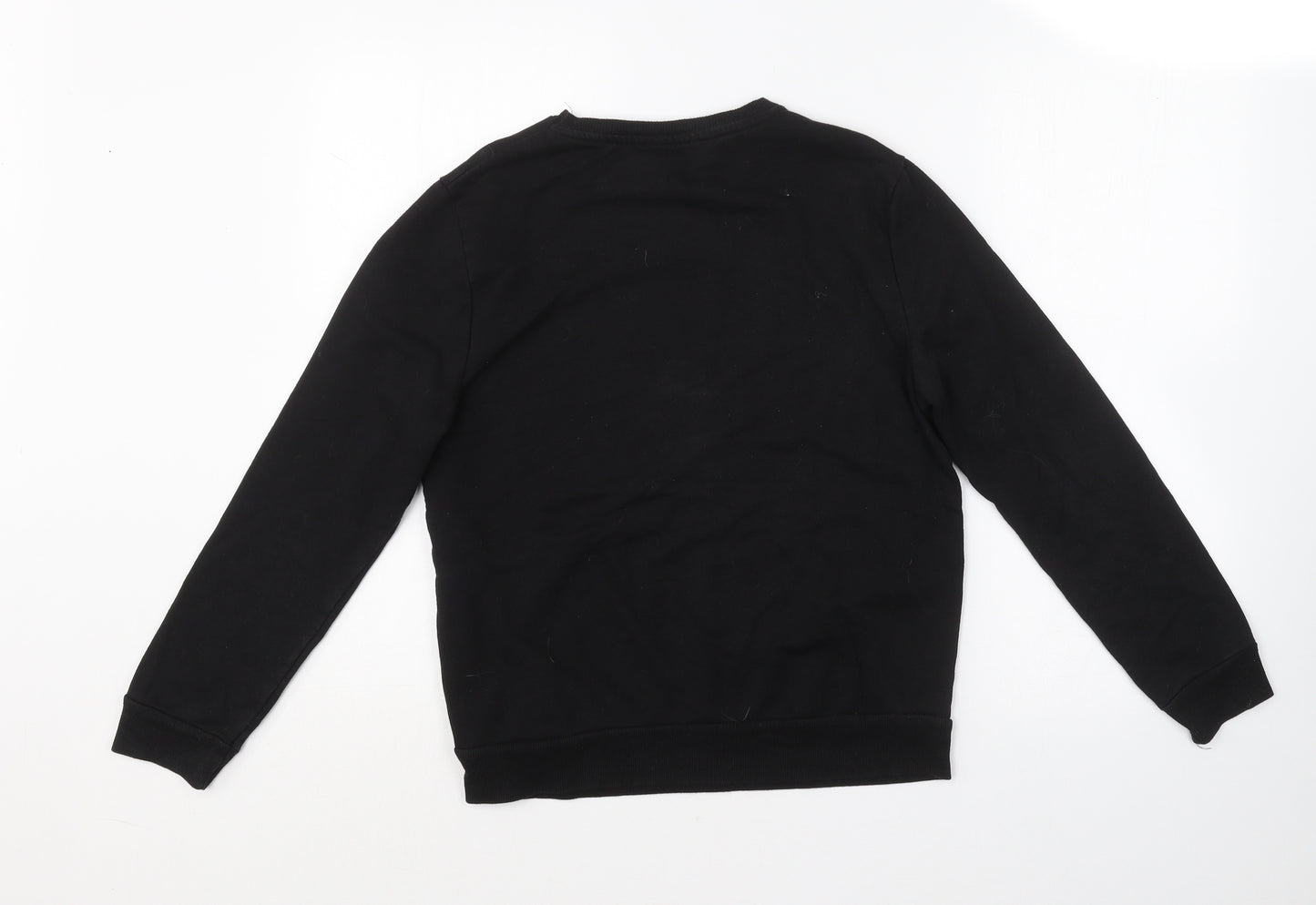 Primark Womens Black  Polyester Pullover Sweatshirt Size 6   - Harry Potter