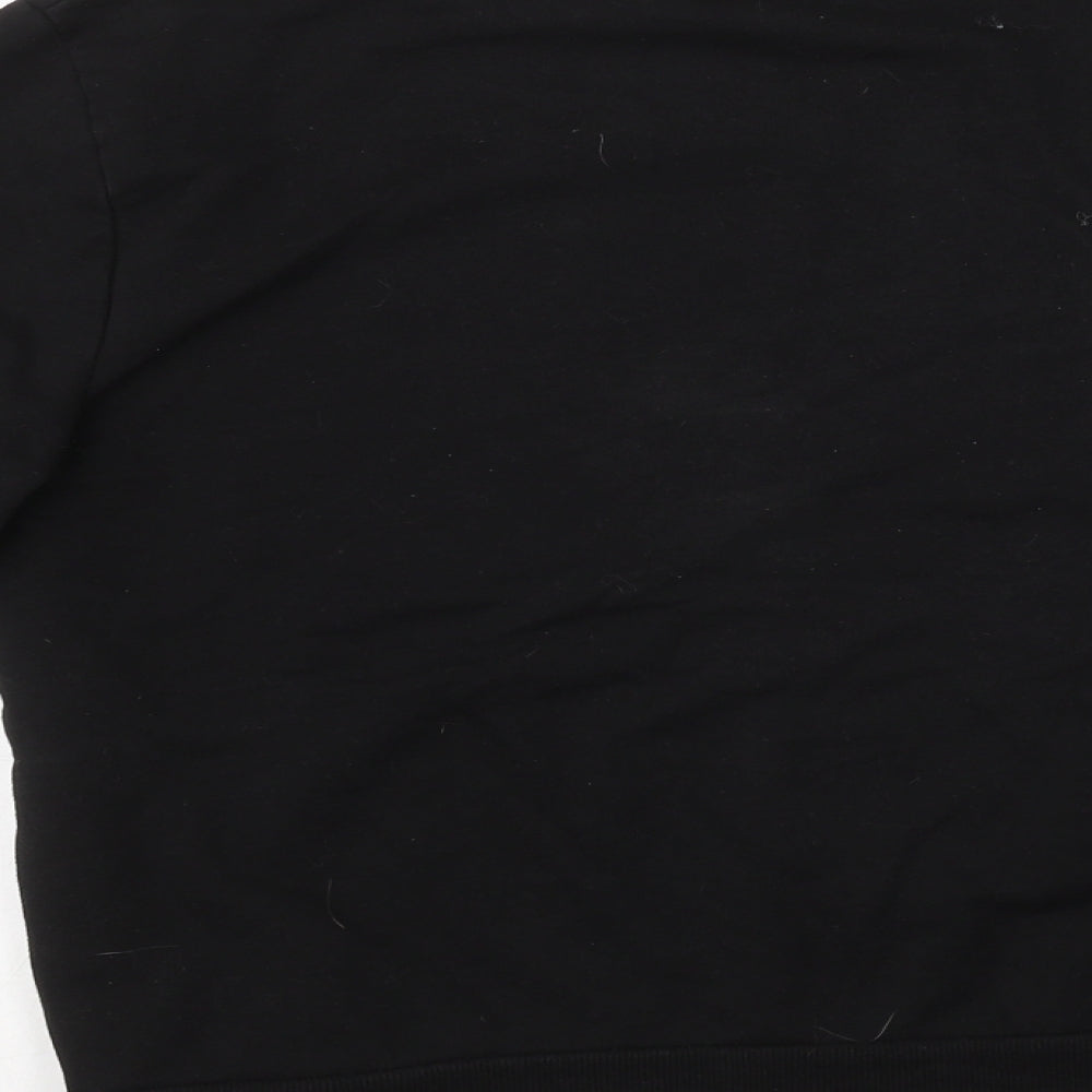 Primark Womens Black  Polyester Pullover Sweatshirt Size 6   - Harry Potter
