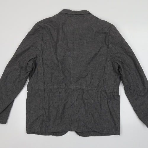 Debenhams Womens Grey   Jacket Blazer Size M