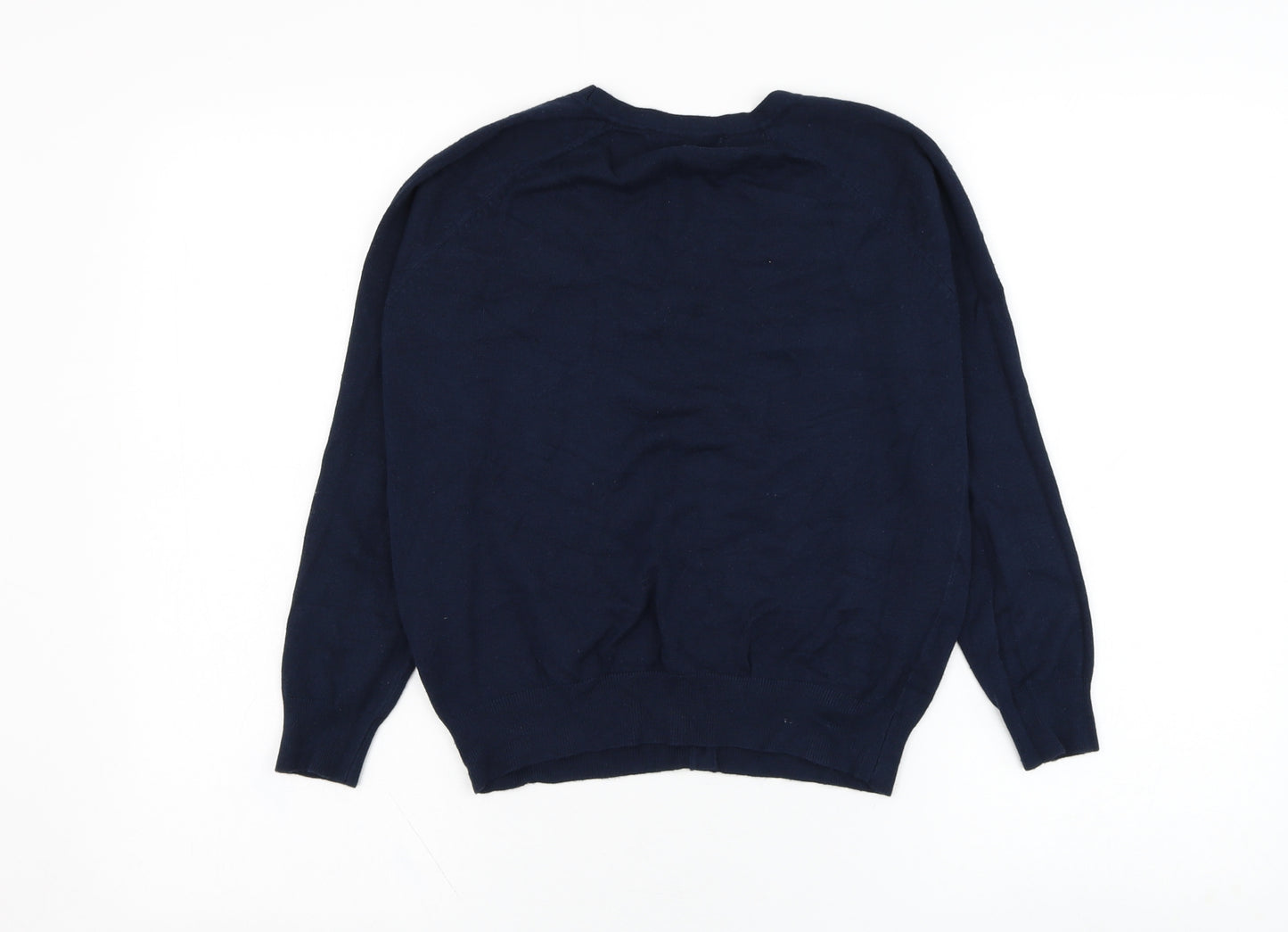 Atmosphere Womens Blue V-Neck   Cardigan Jumper Size 8
