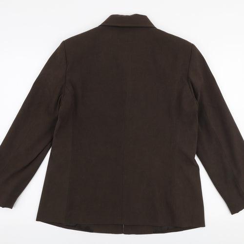 Classics Womens Brown   Jacket  Size 12  Zip