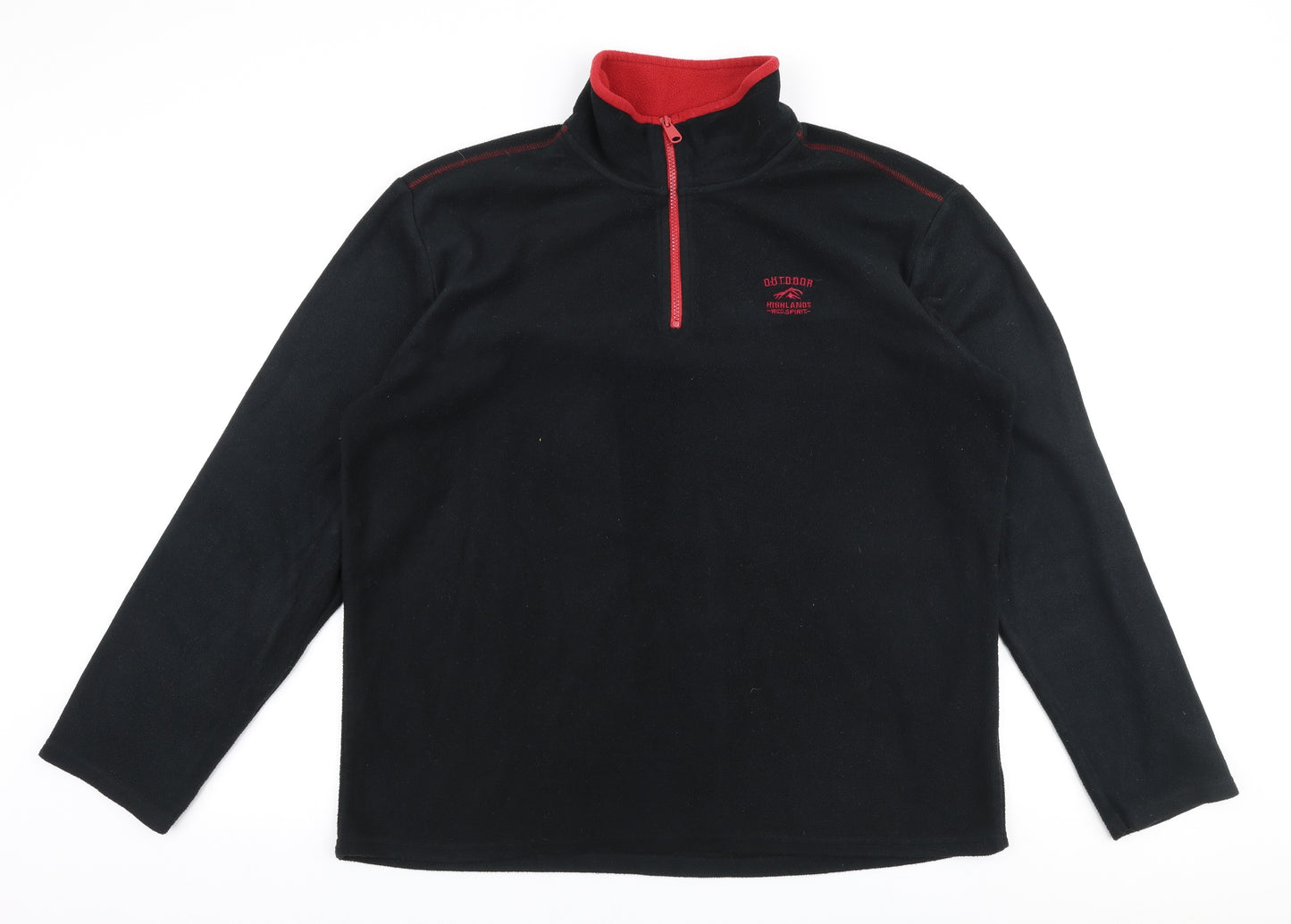 Atlas For Men Mens Black   Jacket  Size XL  Zip