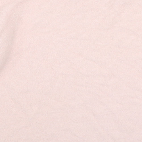 New Look Womens Pink Round Neck  Polyester Pullover Jumper Size M
