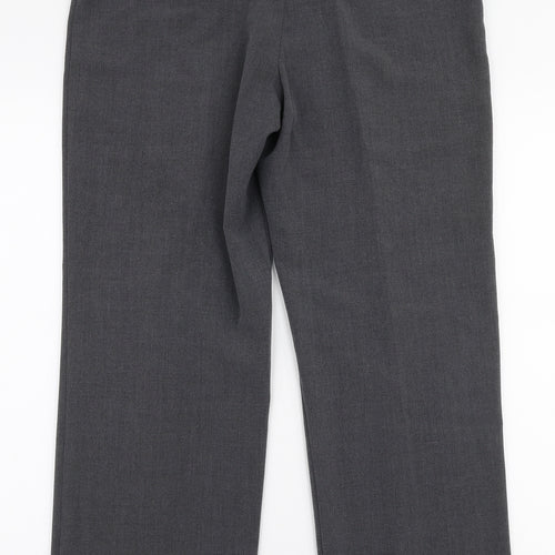 Autonomy Womens Grey  Polyester Trousers  Size 12 L29 in Regular