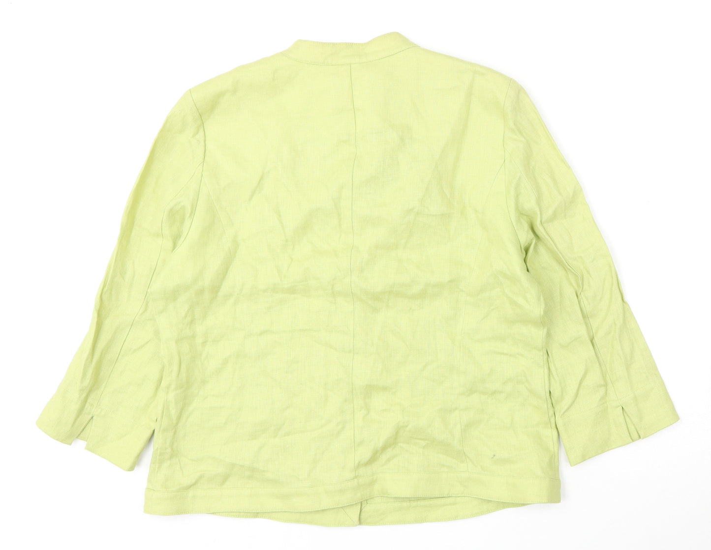 CC Womens Green   Jacket  Size M  Button