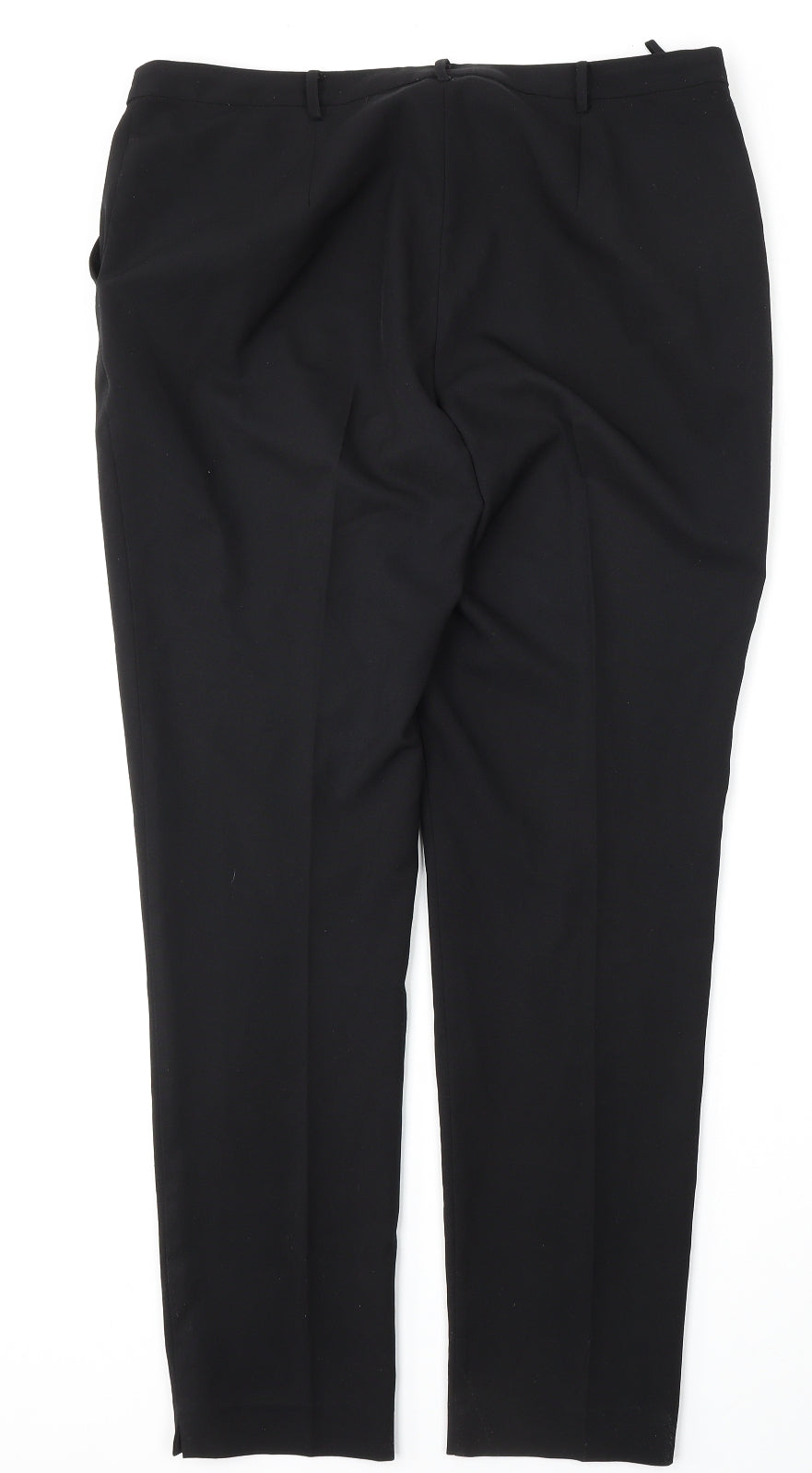 New Look Womens Black  Polyester Trousers  Size 14 L30 in Regular